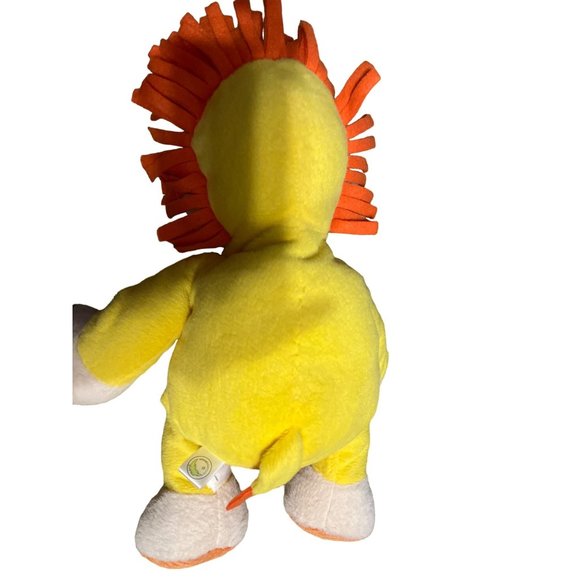 Animal Adventure Lion 13" Fun Plush Yellow Orange 2015 Cuddly Soft Felt Mane - Picture 3 of 9